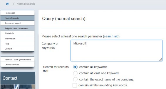 How to Search the German Corporate Registry (Handelsregister)